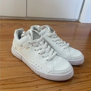 On White Women's Sneakers